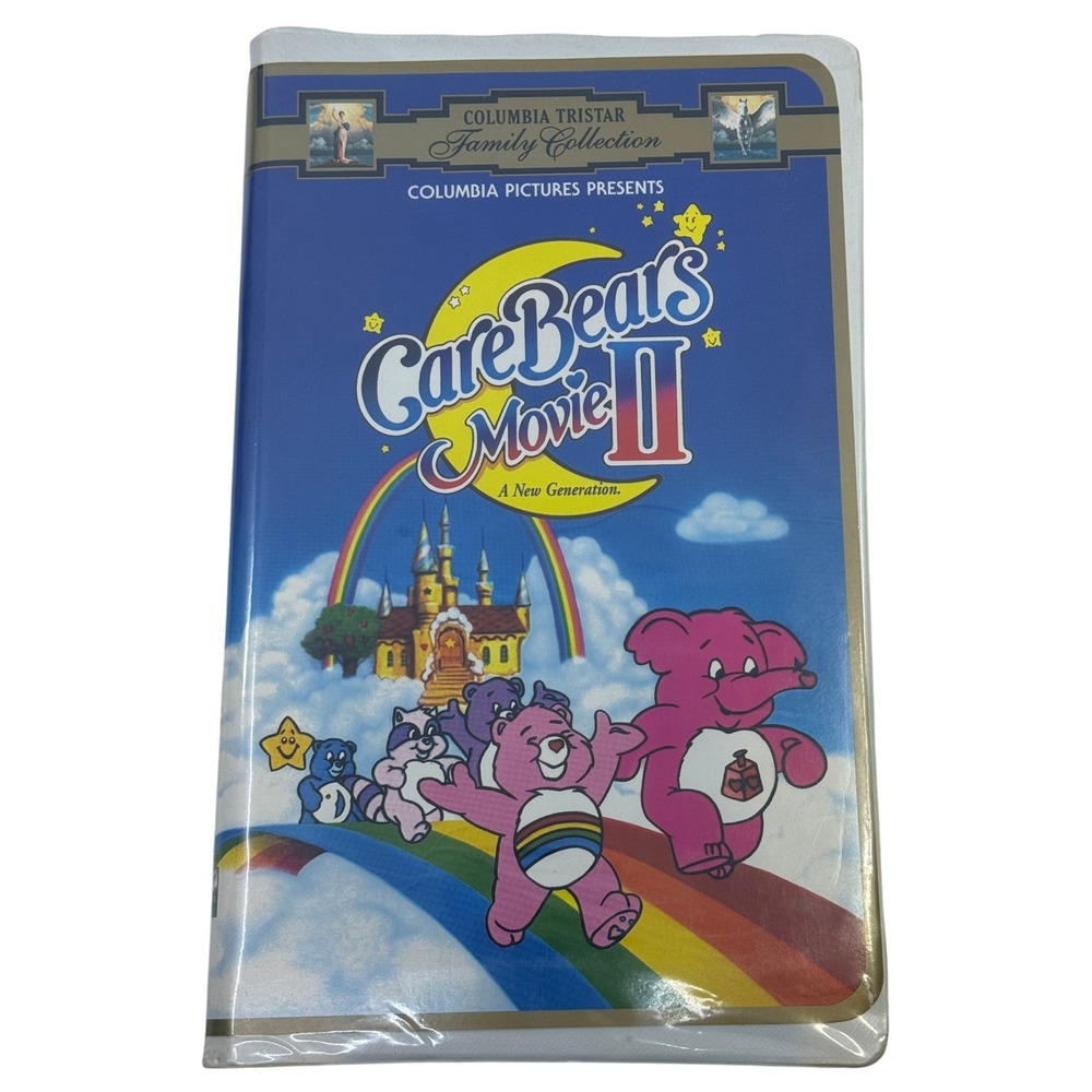Care Bears‎ Movie II A New Generation VHS Columbia TriStar Family Collection